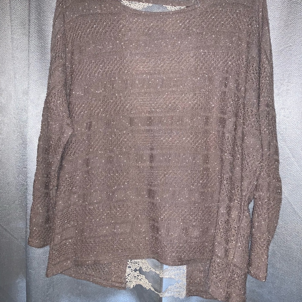 Crochet/knit sweater